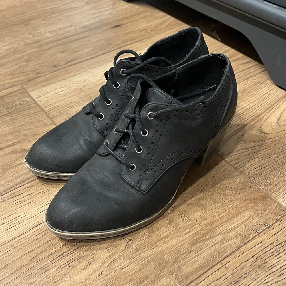 Rocket Dog Black Lace Up Boots